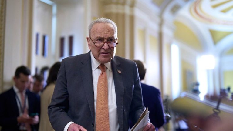 Schumer claims Trump admin withholding Epstein files, threatens to sue