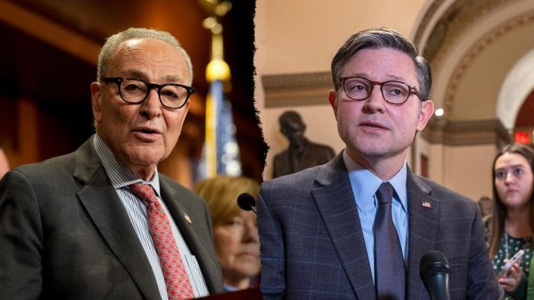 Johnson sends critical signal to Schumer as Dems dig in on government shutdown chaos